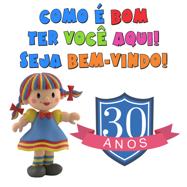 Emília - Mascote do Colégio Monteiro Lobato
